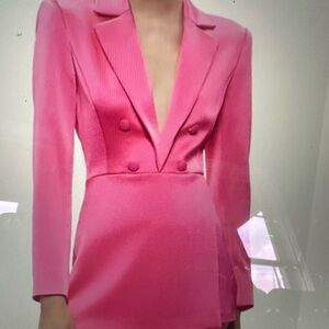 Alice and Olivia Maya Pink Romper in size 4.  Brand new with tags